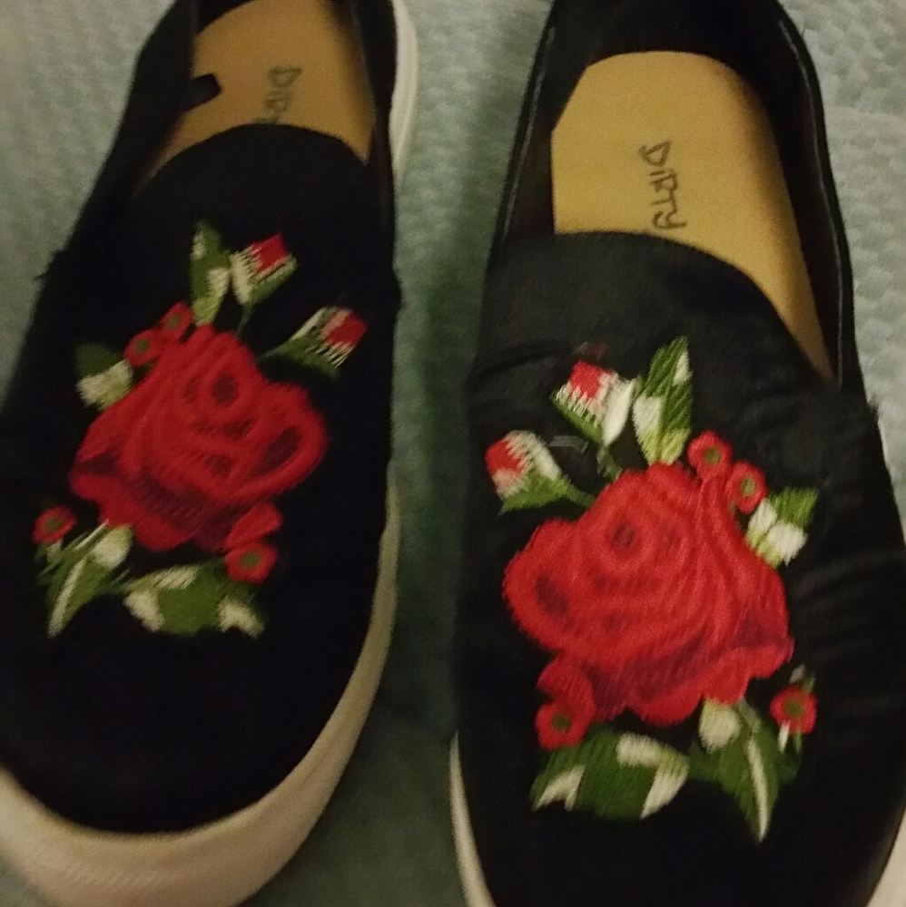 Dirty laundry shoes